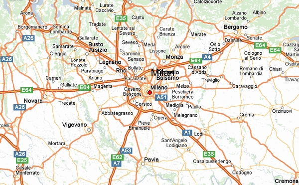 milano region carte